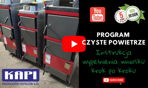 program Czyste Powietrze odnośnik YouTube piecekapi.pl