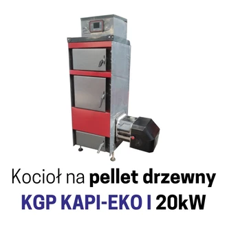 kocioł na pellet drzewny KGP KAPI-EKO I 20kW piecekapi.pl