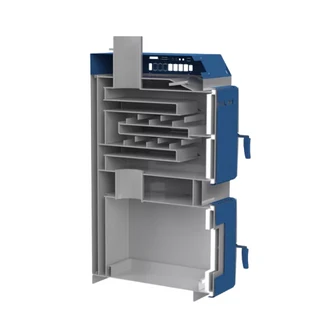 przekrój kotła na pellet PELLPAL 24kW piecekapi.pl
